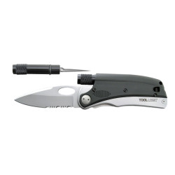 Tool Logic SL PRO3 FOLDING KNIFE & LED LIGHT & SHARPENER SLP3