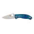 Spyderco TENACIOUS BLUE TI D2 PLAIN C122TIBLD2P