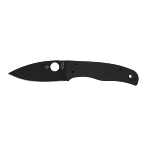 Spyderco BODACIOUS BLACK G-10 BLACK BLADE PLAIN C263GPBK