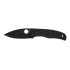 Spyderco BODACIOUS BLACK G-10 BLACK BLADE PLAIN C263GPBK
