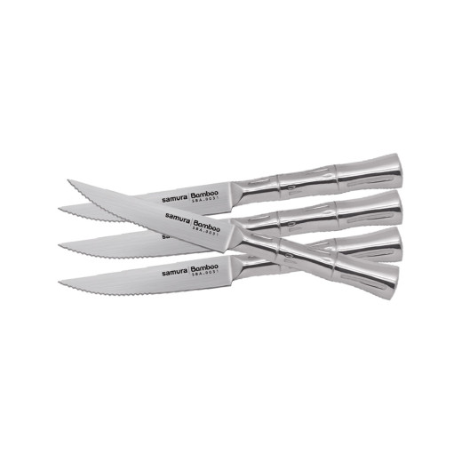 Samura BAMBOO SET 4 PZ BISTECCA (Steak knife) CM.11 SBA-0031S