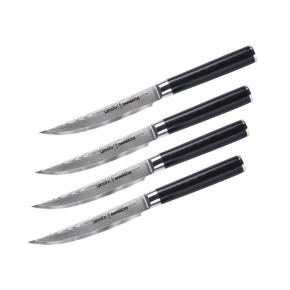 Samura DAMASCUS SET 4 PZ BISTECCA (Steak knife) CM.12 SD-0031S