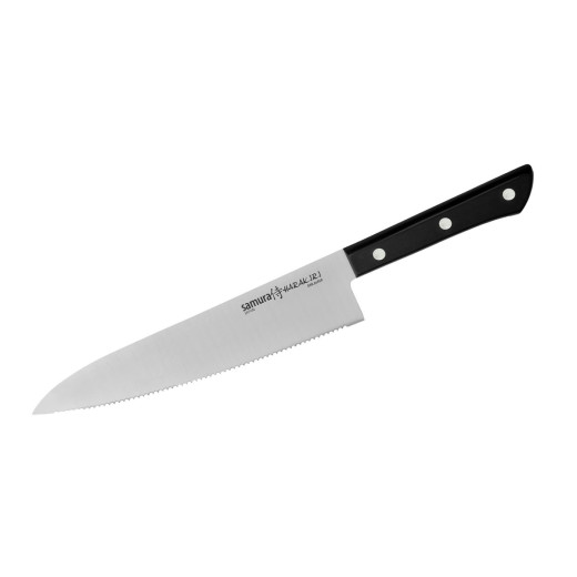 Samura HARAKIRI CUOCO (Chef's knife serrated) CM.20,8 Black SHR-0086B