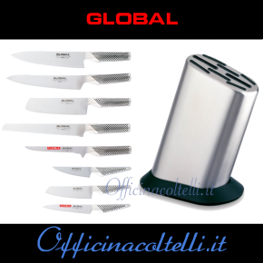 Vendita ceppi coltelli Global completi