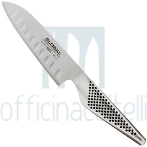 Santoku global con lama alveolata