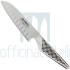 Santoku global con lama alveolata