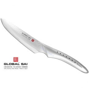 Coltello bistecca martellato Global Sai