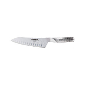 Coltello da cucina orientale alveolato Global
