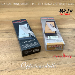 Set di pietre per affilare Minosharp 461 471