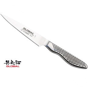 Coltello multiuso Global GS108/SE con lama zigrinata