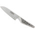 Santoku global con lama alveolata