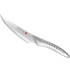 Coltello bistecca global con lama martellata