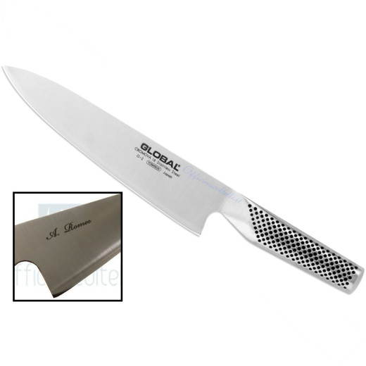 Coltello Cucina Global con incisione laser