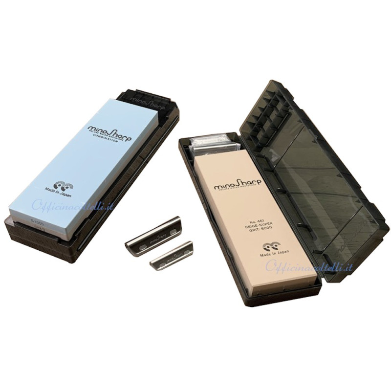 Set di pietre per affilare Minosharp 461 471
