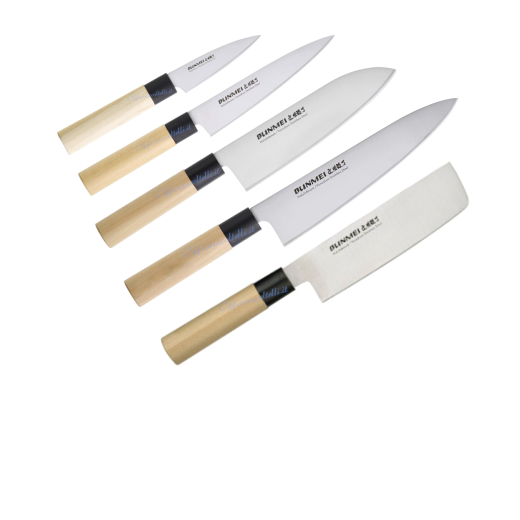 Set di 5 coltelli da cucina giapponesi Global Bunmei