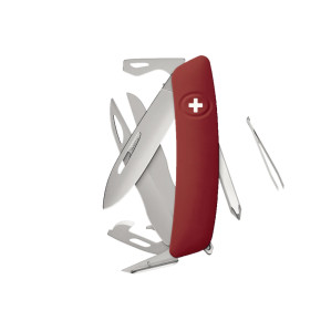 Swiza D08R AM SCISSORS Red (KNR.0126.1900)