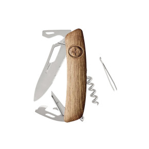 Swiza SH03TR AM WAVY EDGE Wood Walnut (KST.0036.6300)