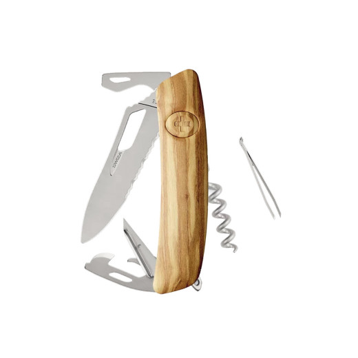 Swiza SH03TR AM WAVY EDGE Wood Olive (KST.0036.6310)