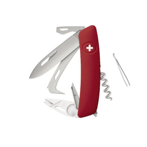 Swiza HO05R-TT AM HORSE & TICK TOOL Red (KHO.0096.1900)