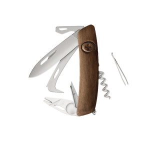 Swiza HO05R-TT AM HORSE & TICK TOOL Wood Walnut (KHO.0096.6300)