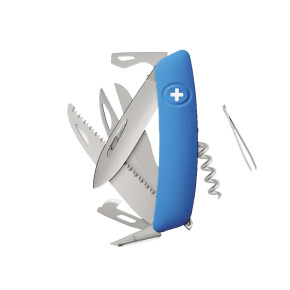 Swiza D09R AM SAW & SCISSORS Blue (KNR.0136.1030)