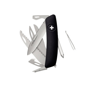 Swiza D10R AM SAW & SCISSORS Black (KNR.0146.1010)