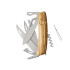 Swiza SH09TR AM SAW & SCISSORS WAVY EDGE Wood Olive (KST.0136.6310)