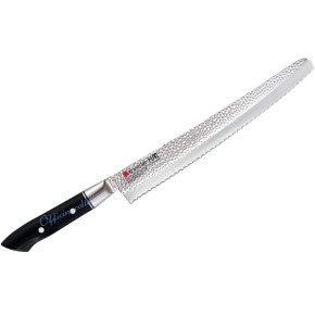 Coltello per pane Kasumi Hammered