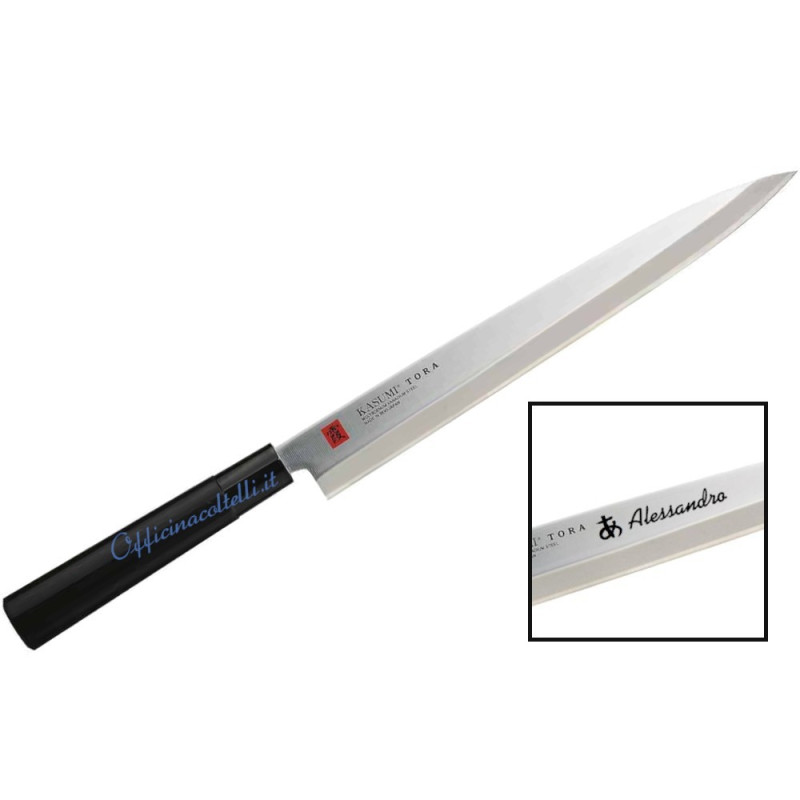 Coltello giapponese sashimi personalizzato