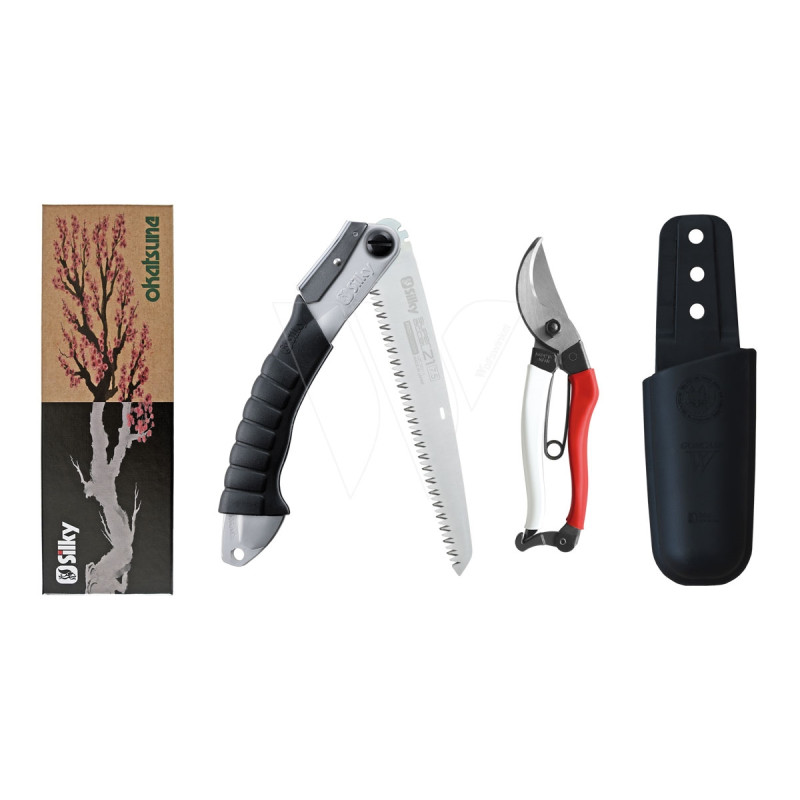 Okatsune SET FORBICI DA POTA OKATSUNE 103 & SILKY FOLDING SAW SUPER ACCEL 7.5