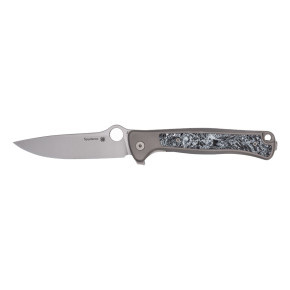 Spyderco SLYM TITANIUM M390 PLAIN C271TIP