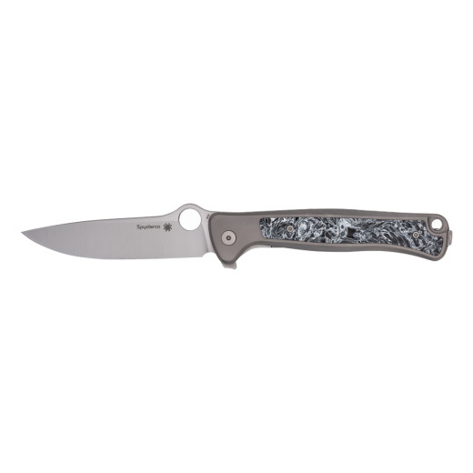 Spyderco SLYM TITANIUM M390 PLAIN C271TIP
