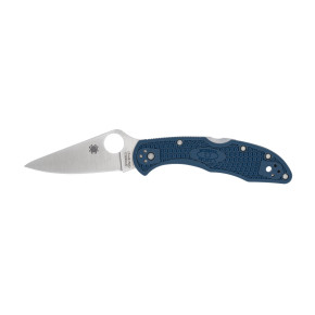 Spyderco DELICA 4 FRN COBALT BLUE PLAIN SPY27 C11PCBL