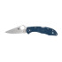 Spyderco DELICA 4 FRN COBALT BLUE PLAIN SPY27 C11PCBL