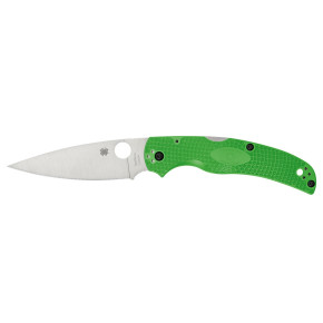 Spyderco NATIVE CHIEF SALT GREEN PLAIN LC200N C244PGR