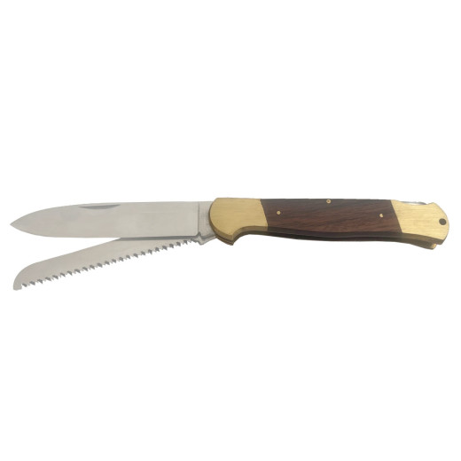 Jaguar FOLDING WOOD HANDLE 2 BLADES 130