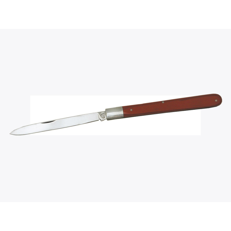 Cem WUERSTEL KNIFE PLASTIC HANDLE BLACK/RED 441/12