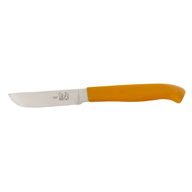 CAMEL STEAK KNIFE PVC HANDLE Yellow