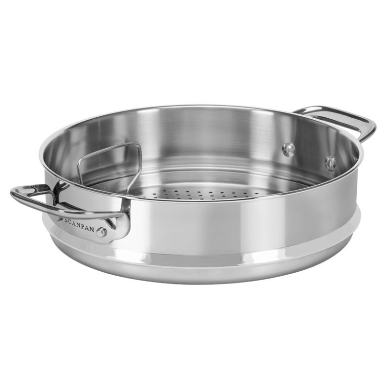 Scanpan - INSERTO PER COTTURA A VAPORE TECHNIQ CON FONDO ESTRAIBILE CM Ø26X8
