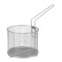 Scanpan - CESTELLO PER FRITTURA "TECHNIQ" ALTO CON MANICO LATERALE RIMOVIBILE CM Ø20X15,5