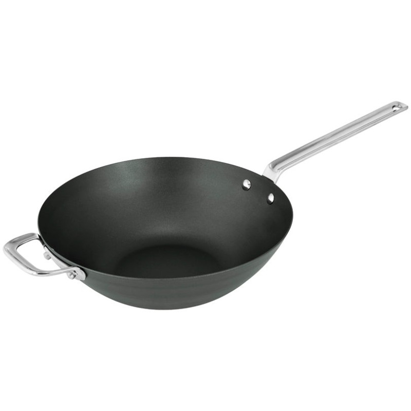 Scanpan - PADELLA WOK "BLACK IRON" CM Ø30X9