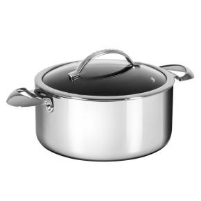 Scanpan - PENTOLA ALTA CON COPERCHIO IN VETRO "HAPTIQ" CM Ø24X11,5/L 4,8