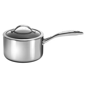 Scanpan - CASSERUOLA "HAPTIQ" CON MANICO E COPERCHIO IN VETRO CM Ø18X11