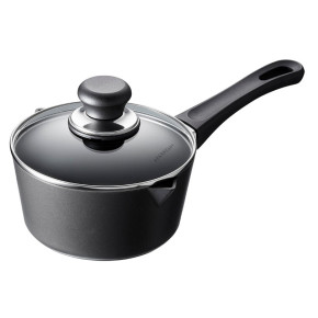 Scanpan - CASSERUOLA "CLASSIC" CON MANICO E COPERCHIO IN VETRO CM Ø16X9,4/L 1