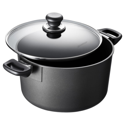 Scanpan - PENTOLA ALTA CON COPERCHIO IN VETRO "CLASSIC INDUCTION" CMØ26(19,7)X15,3/L 6