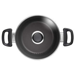 Scanpan - PENTOLA ALTA CON COPERCHIO IN VETRO "CLASSIC INDUCTION" CM Ø20(16,4)X13,1