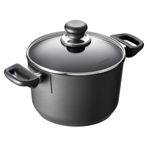 Scanpan - PENTOLA ALTA CON COPERCHIO IN VETRO "CLASSIC INDUCTION" CM Ø20(16,4)X13,1