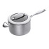 Scanpan - CASSERUOLA "CTX" CON MANICO E COPERCHIO IN VETRO CM Ø20X15/L 3,5