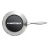 Scanpan - PADELLA FONDA "CTX" CON COPERCHIO IN VETRO CM Ø26(18,3)/L3,7
