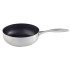 Scanpan - PADELLA FONDA "CTX" CON COPERCHIO IN VETRO CM Ø26(18,3)/L3,7